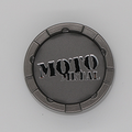 MO983 CAP SNAP IN 6X4.5 - SATIN GRAY | Moto Metal