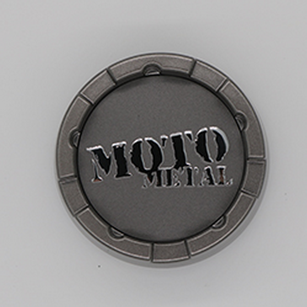 MO983 CAP SNAP IN 6X4.5 - SATIN GRAY | Moto Metal