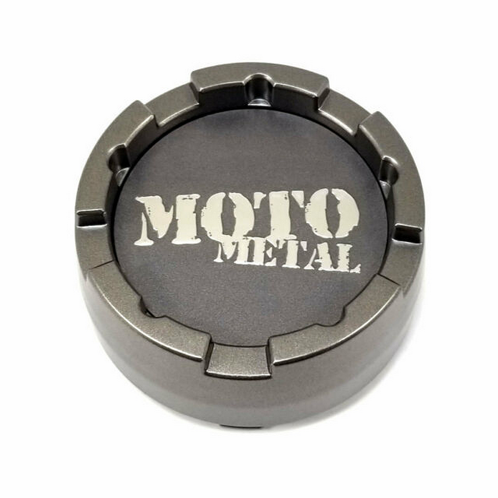 MO983 CAP SNAP IN 8 LUG - SATIN GRAY | Moto Metal