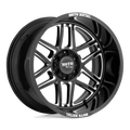 MO992 20X10 6X5.5 G-BLK MILL -18MM | Moto Metal