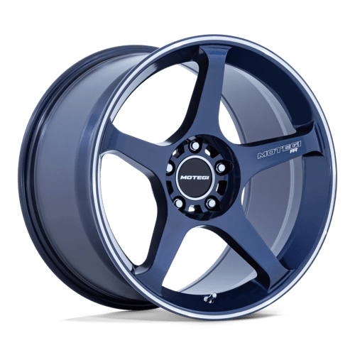 BATTLE V 18X10.5 5X120 74 +25 OB-BLU MCH | Motegi