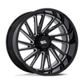 COMBAT 24X12 8X170 125 -44 G-BLK MILL | Moto Metal