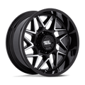 TURBINE 20X10 5X5.5 78 -18 G-BLK-MCH | Moto Metal