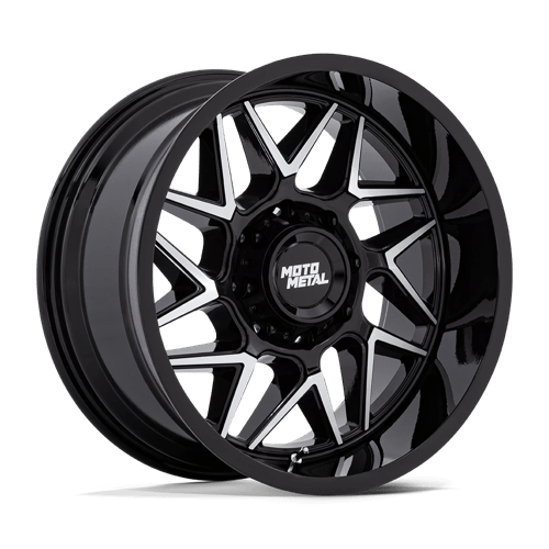 TURBINE 20X9 8X170 125 +1 G-BLK-MCH | Moto Metal