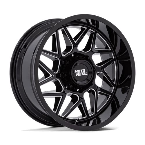 TURBINE 20X10 8X6.5 125 -18 G-BLK MILL | Moto Metal