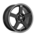 MR116 17X7 5X100/4.5 G-BLK +40MM | Motegi