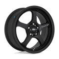 MR131 17X7 5X100 S-BLK 45MM | Motegi