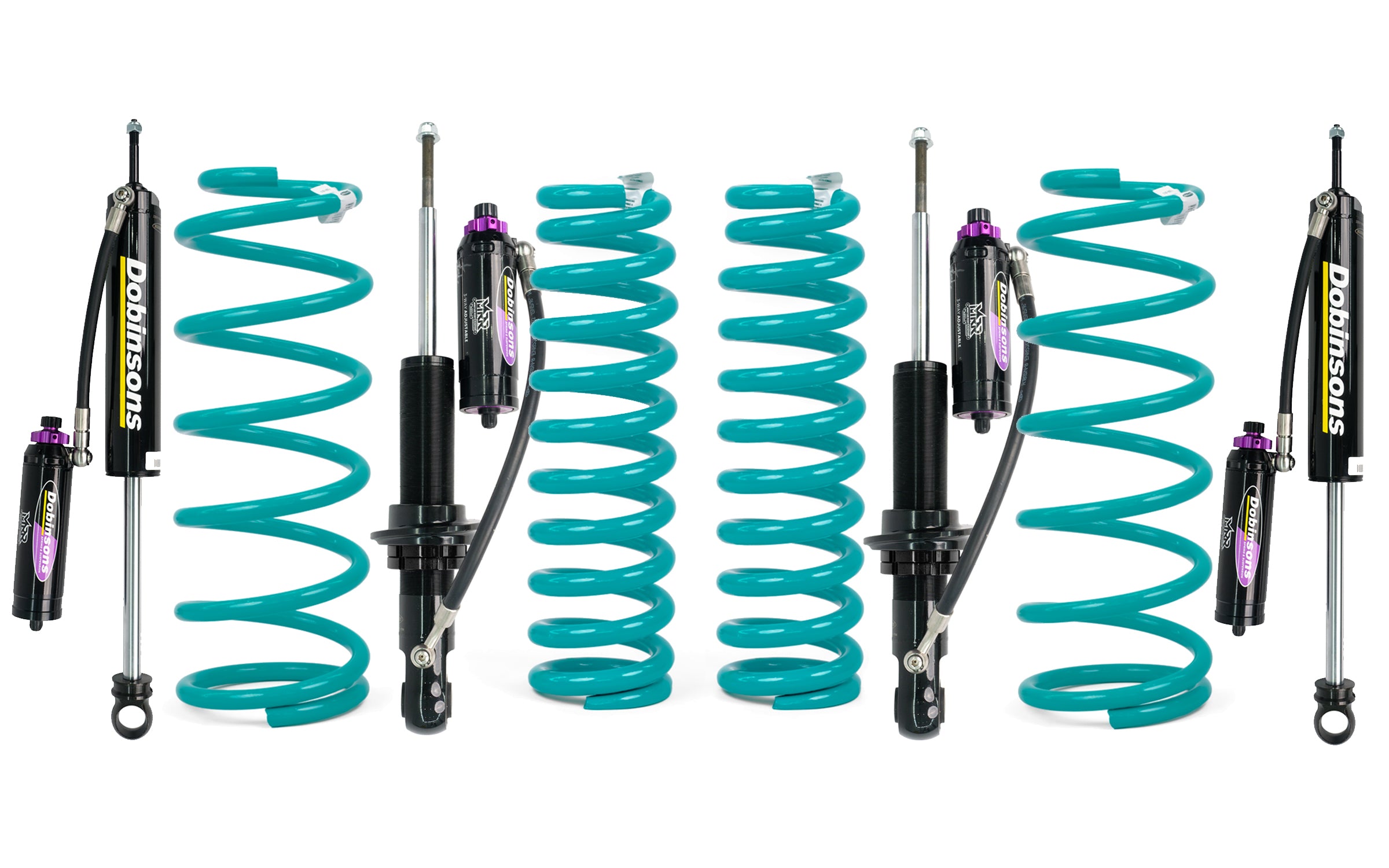 Dobinsons 1-3″ MRR 3-Way Adjustable Lift Kit for Toyota Land Cruiser 250 Series 2.4L Gas 2024 On