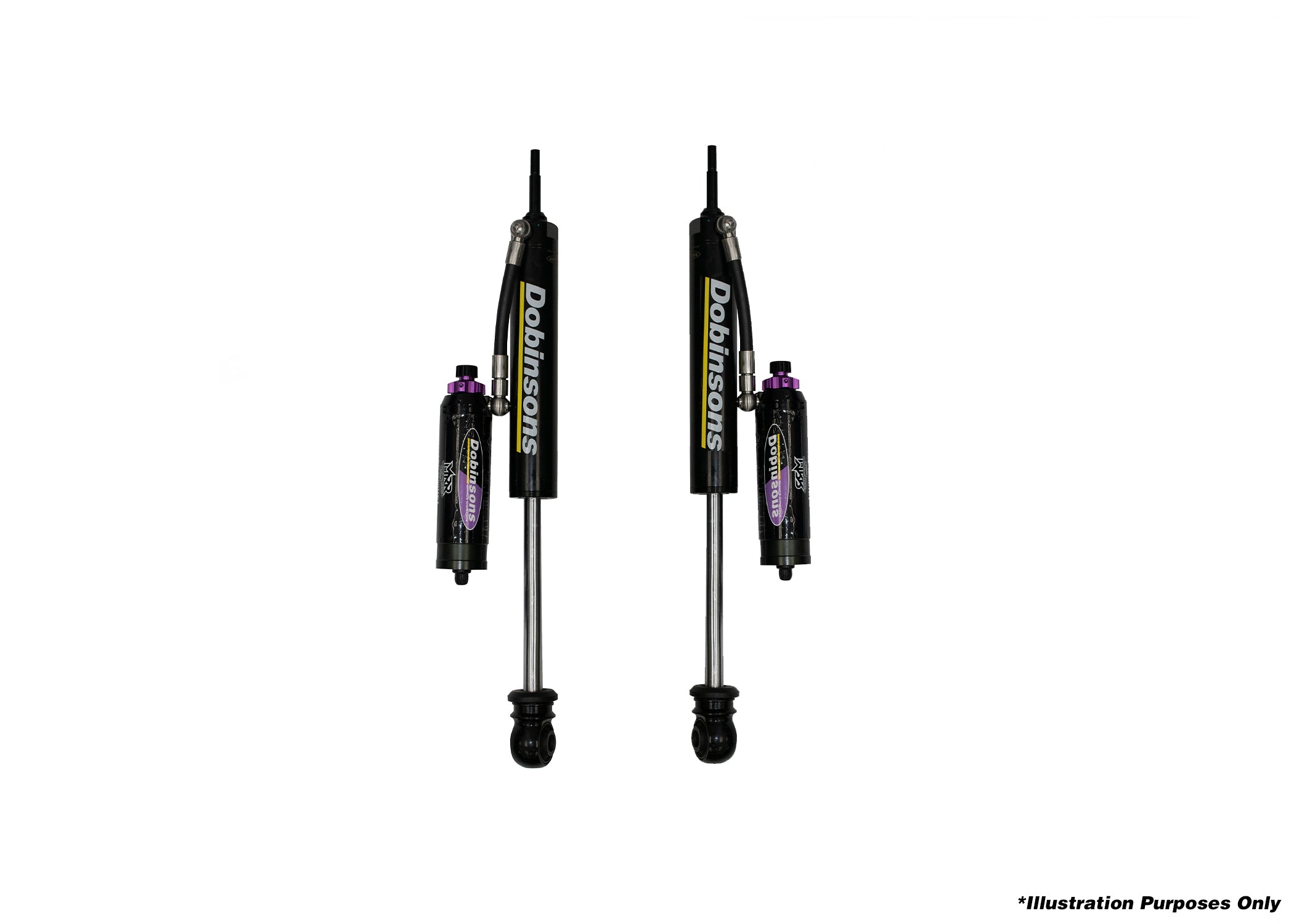 Dobinsons MRR 3 Way Adjustable Monotube Reservoir Shock 2.2" - MRA45-A646