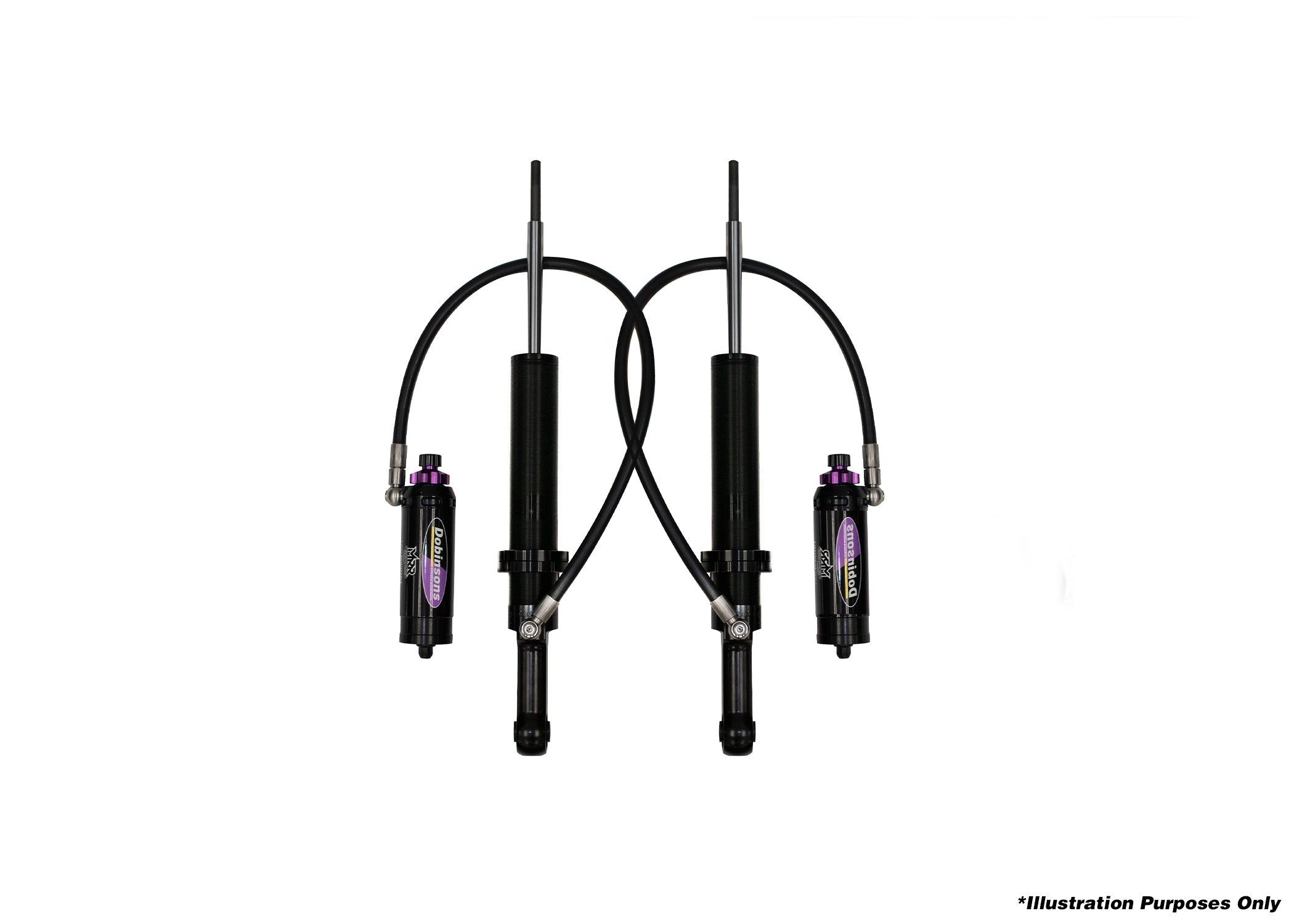 Dobinsons MRR 3 Way Adjustable Monotube Reservoir Strut 2.2" - MRA45-A642