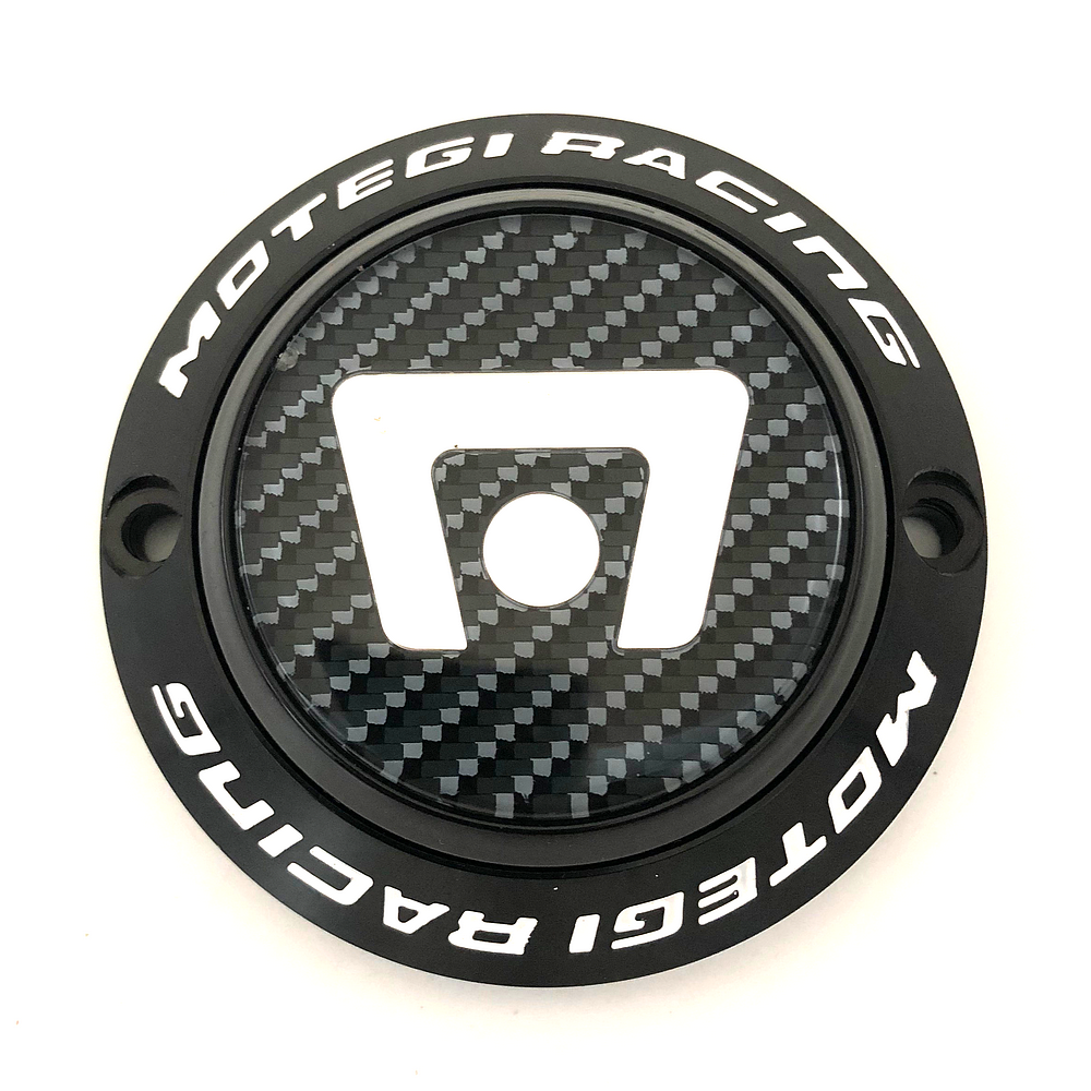 MRCAP STYLE 1A BLK CENTER CARBON LOGO OW | Motegi
