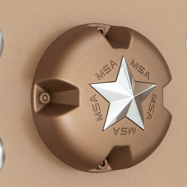 MSA STAR CAP - BOLTON CHR STAR - BRONZE | MSA Offroad Wheels