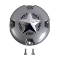 MSA STAR CAP - BOLTON CHR STAR - SILVER | MSA Offroad Wheels