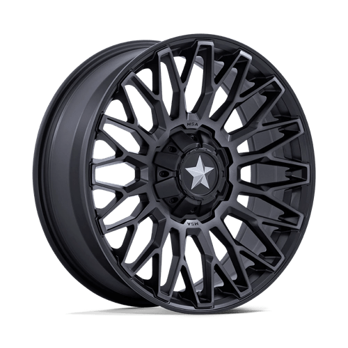 CLUBBER UTV 14X7 4X137/156 +10 M-BLK DDT | MSA Offroad Wheels