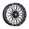 CLUBBER UTV 20X7 4X137/156 +0 G-BLK MCH | MSA Offroad Wheels