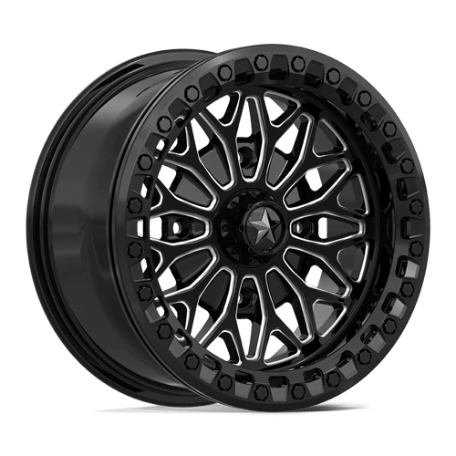 BOLO UTV BL 15X7 4X137 96 +10 G-BLK-MILL | MSA Offroad Wheels