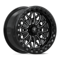 BOLO UTV BL 15X7 4X156 115 +10 GBLK-MILL | MSA Offroad Wheels