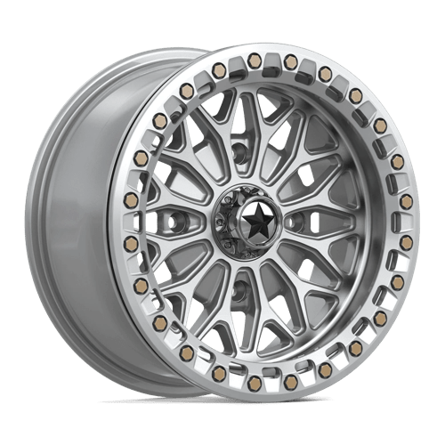 BOLO UTV BL 15X7 4X156 115 +10 G-SLV-MCH | MSA Offroad Wheels