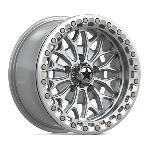 BOLO UTV BL 15X7 5X4.5 72 +10 G-SLV-MCH | MSA Offroad Wheels