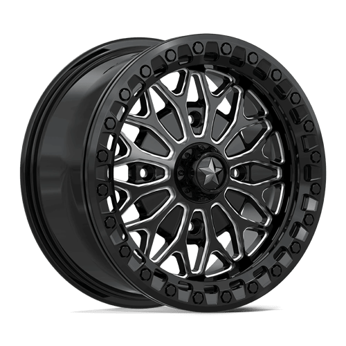 BOLO UTV BL 15X7 4X156 115 +38 GBLK-MILL | MSA Offroad Wheels
