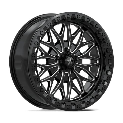 BOLO UTV BL 18X7 5X4.5 72 +10 G-BLK-MILL | MSA Offroad Wheels