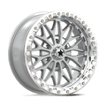 BOLO UTV BL 18X7 6X5.5 100 +10 G-SLV-MCH | MSA Offroad Wheels