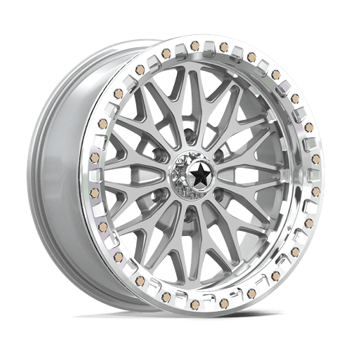 BOLO UTV BL 18X7 6X5.5 100 +10 G-SLV-MCH | MSA Offroad Wheels