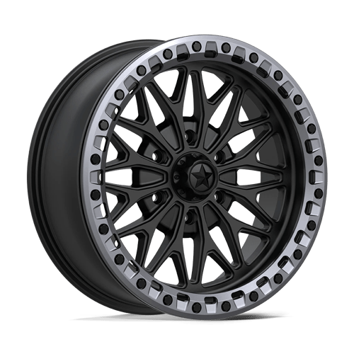 BOLO UTV BL 18X7 6X5.5 100 +10 MBLK GMTL | MSA Offroad Wheels