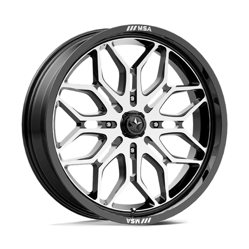 SNIPER UTV 24X7 4X137 96 G-BLK-MACH +10 | MSA Offroad Wheels