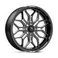 SNIPER UTV 18X7 4X137 96 G-BLK-MILL +10 | MSA Offroad Wheels