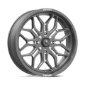 SNIPER UTV 18X7 4X137 96 GNMTL-MILL +10 | MSA Offroad Wheels