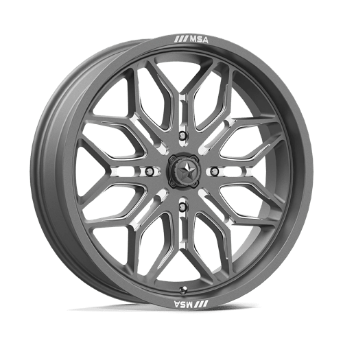 SNIPER UTV 18X7 4X137 96 GNMTL-MILL +10 | MSA Offroad Wheels