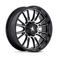 THUNDERLIPS UTV 20X7 5X4.5 +0 G-BLK MCH | MSA Offroad Wheels