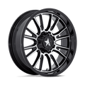 THUNDERLIPS UTV 14X7 4X137/156 G-BLK MCH | MSA Offroad Wheels