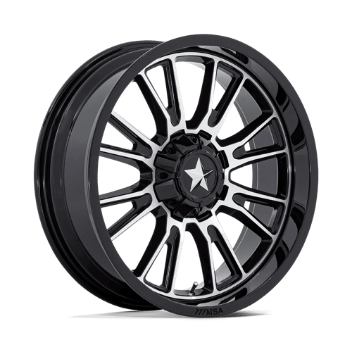 THUNDERLIPS UTV 14X7 4X137/156 G-BLK MCH | MSA Offroad Wheels