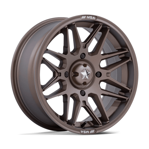 RADAR UTV 14X7 4X110 86 +10 M-BRNZ | MSA Offroad Wheels