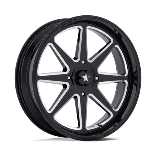 SPARK UTV 20X7 4X156 115 +0 G-BLK-MILL | MSA Offroad Wheels