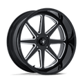 SPARK UTV 24X10 4X137 96 -25 G-BLK-MILL | MSA Offroad Wheels