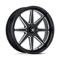 SPARK UTV 24X7 4X137 96 +0 G-BLK-MILL | MSA Offroad Wheels