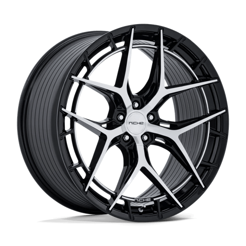 RIVIERA 20X9.5 5X120 72 +22 G-BLK-MCH | Niche 1PC