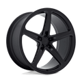 AMP 22X9 5X120 64 +25 M-BLK-MF | OHM