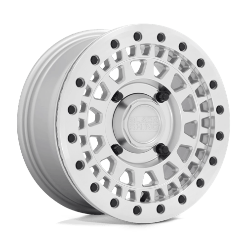 Black Rhino Hard Alloys - UTV PARKER UTV BL 14X7 4X136 +51 106 SLV MIR