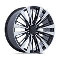 PR226 22X9 6X5.5 78 +28 G-BLK-POL | Performance Replicas