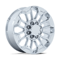 PR228 22X8.5 8X180 124 +44 CHROME | Performance Replicas