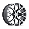 PR230 24X10 6X135 87 +31 G-BLK-MCH | Performance Replicas