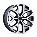 PR177 22X9 6X5.5 78 +24 G-BLK MCH-FC | Performance Replicas