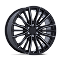 PR223 24X10 6X5.5 78 +28 G-BLK MILL | Performance Replicas