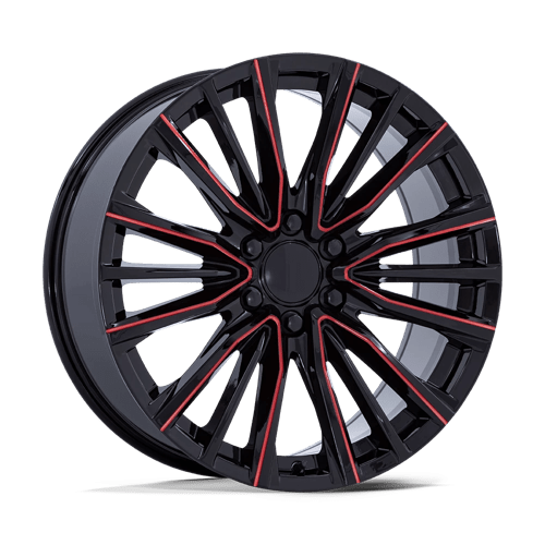 PR223 24X10 6X5.5 78 +28 G-BLK MILL-RED | Performance Replicas