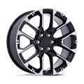 PR224 22X9 6X5.5 78 +28 G-BLK MACH | Performance Replicas