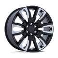 PR225 22X9 6X5.5 78 +28 G-BLK-CHR | Performance Replicas